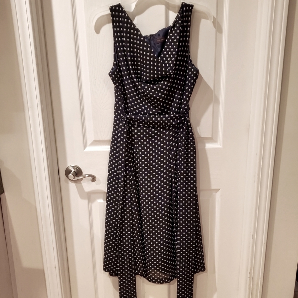 The Limited Navy Sleeveless Dress